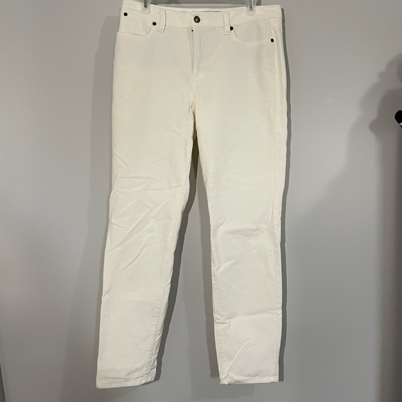 Talbot Womens Cream Jeans - Picture 1 of 5